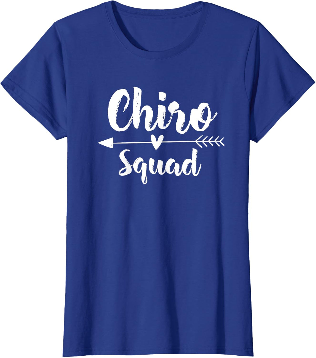 Chiro Squad Back Spine Tees Subluxation Chiropractor Gift T-Shirt - Royal Blue