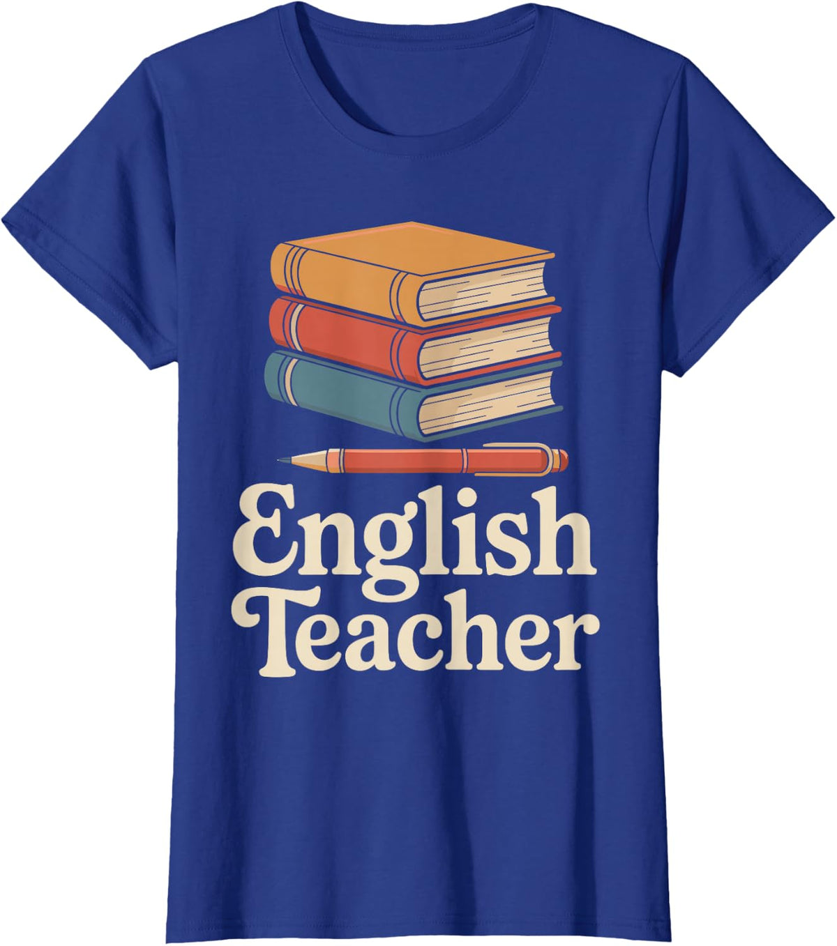 Funny English Teacher T-Shirt - Royal Blue