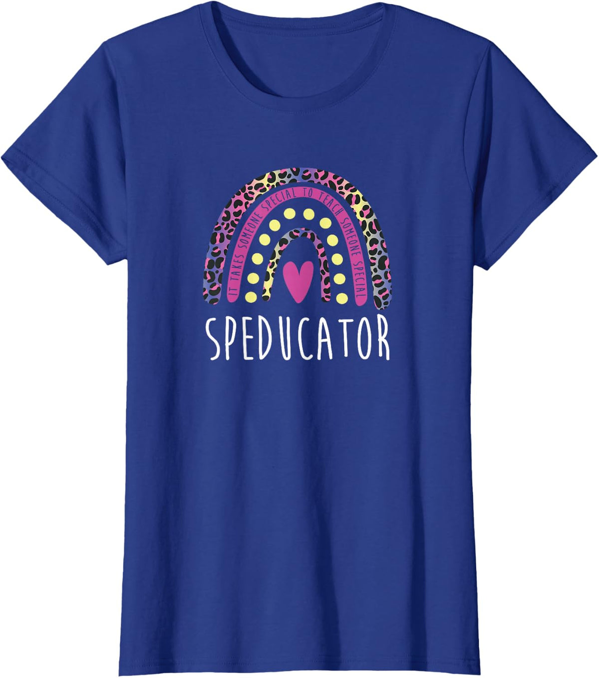Speducator - SPED Special Education Teacher T-Shirt - Royal Blue
