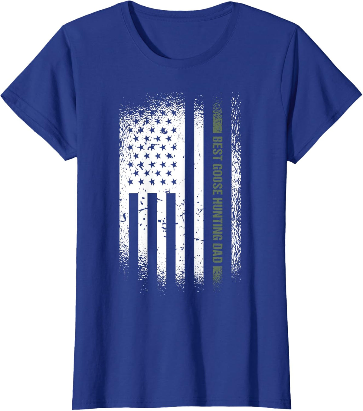 Geese Hunter Best Goose Hunting Dad Goose Hunting T-Shirt - Royal Blue