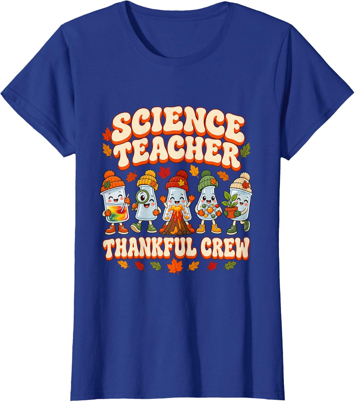 Thanksgiving SPED Teacher Turkey Fall Humor T-Shirt - Royal Blue