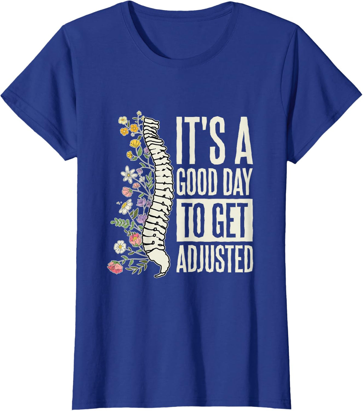 Chiropractic Assistant Chiropractor T-Shirt - Royal Blue