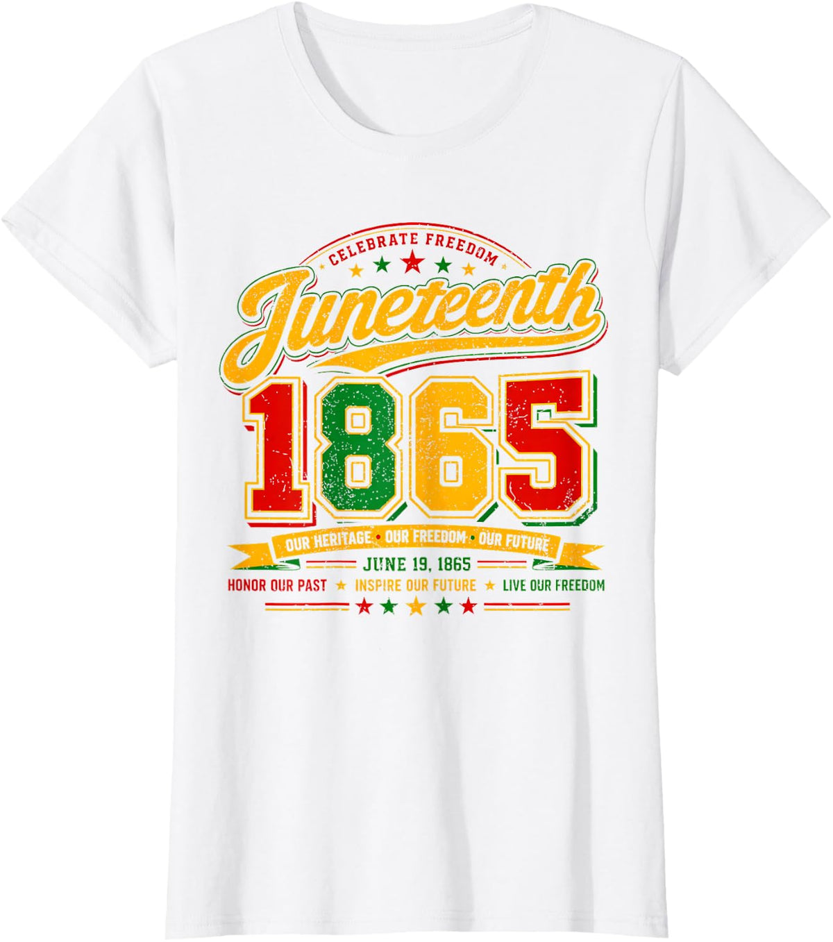 Juneteenth Freeish Since 1865 T-Shirt Celebrate Freedom Day Black History Tee - White