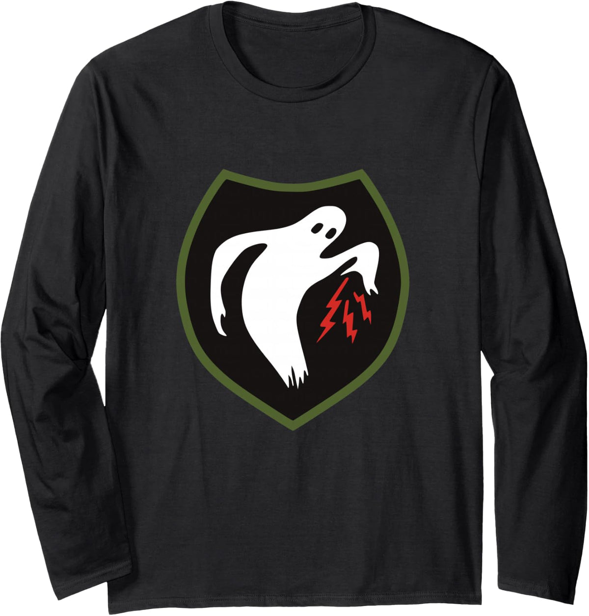 WW2 Ghost Army Patch 23rd Special Troops Long Sleeve T-Shirt - Adult Unisex Black