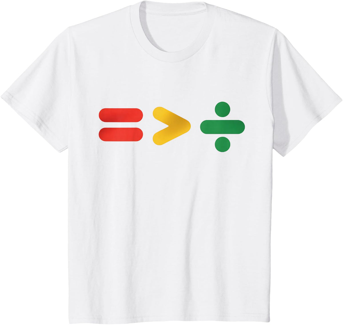 Juneteenth Equality is Greater Than Division Afro T-Shirt - White