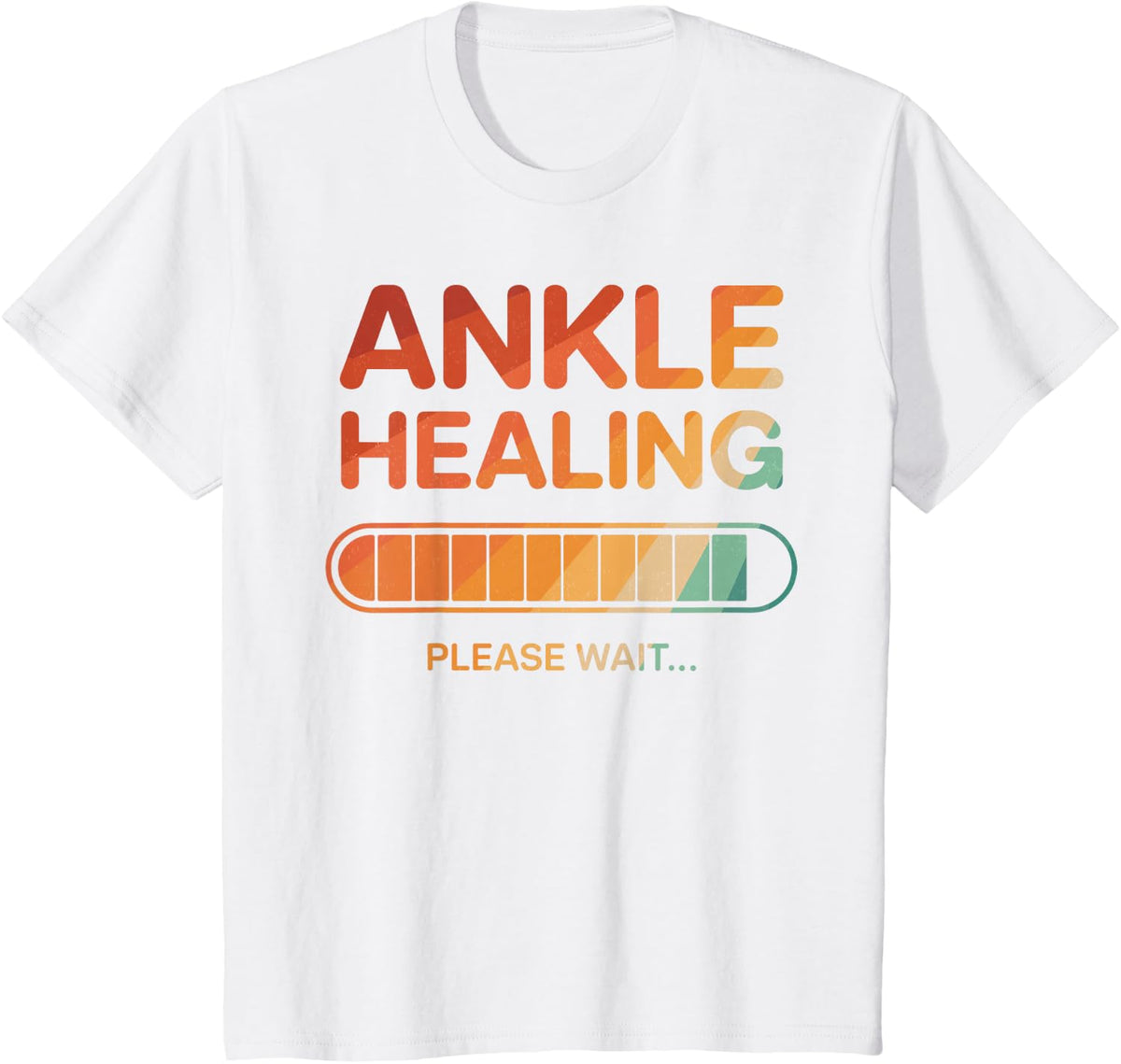 Cute Ankle Surgery Art for Men Women Ankle Surgery Lovers T-Shirt - White