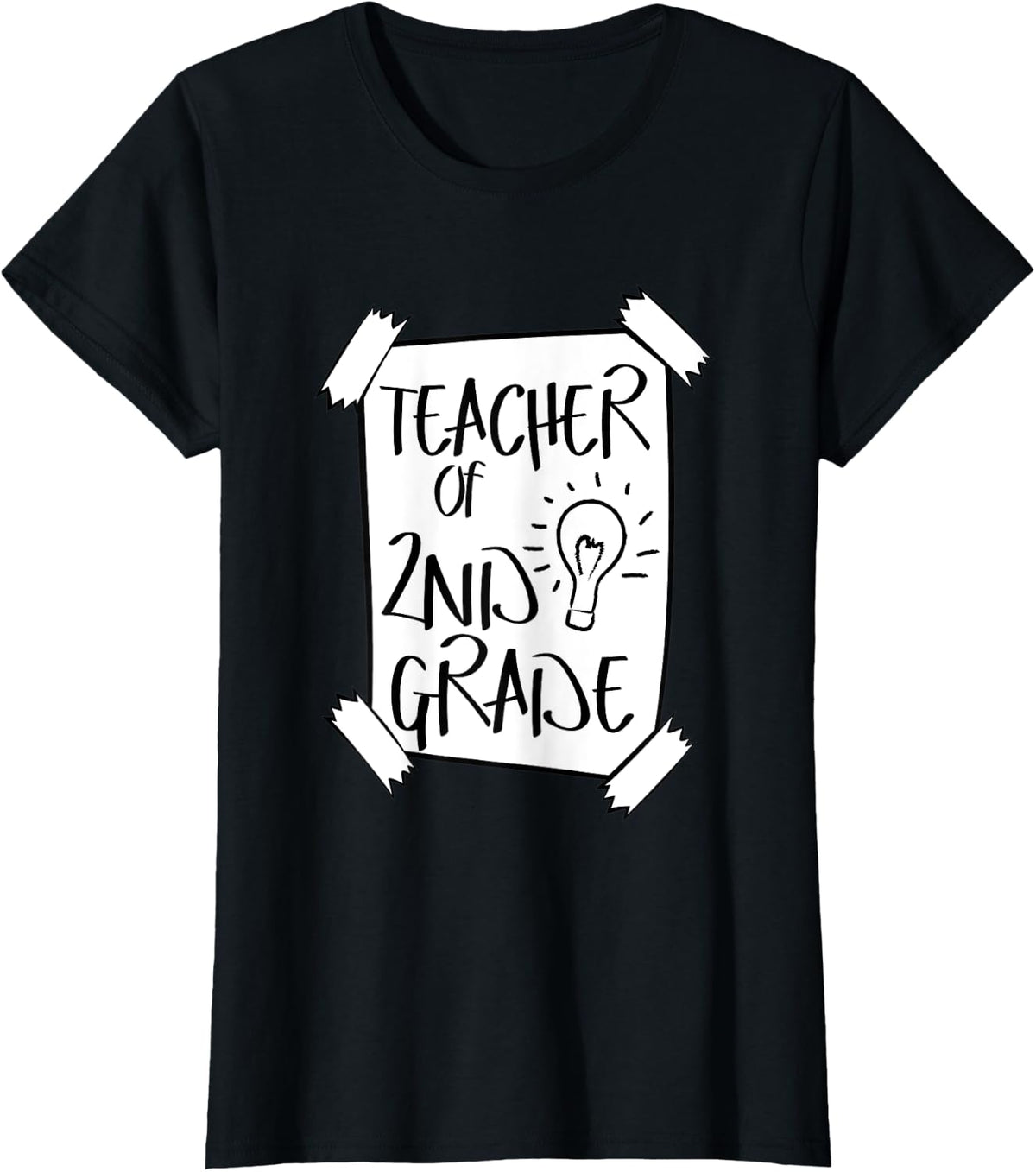 2nd Grade Second Grade Teacher Teaching School Teachers Gift T-Shirt for Men Women - Black