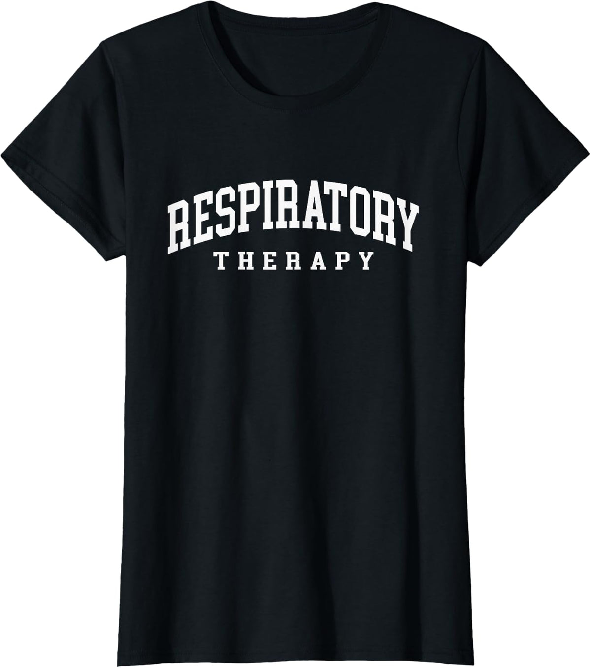 Respiratory Therapy Funny Respiratory Therapist RT Nurse T-Shirt - Black