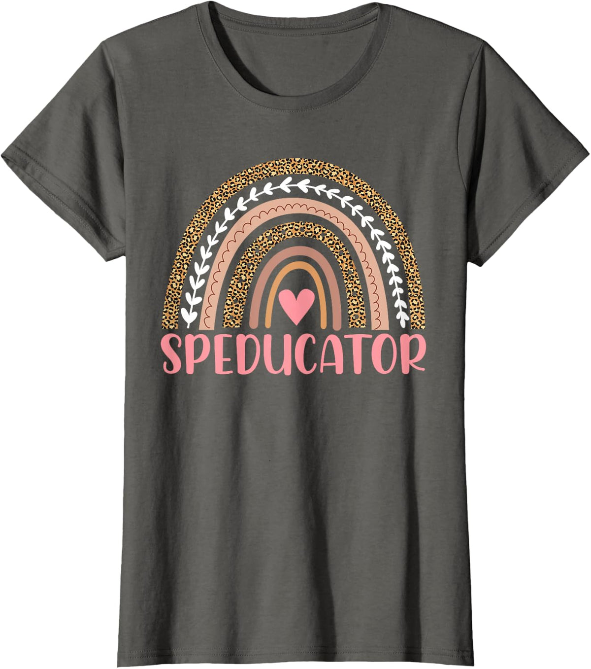 Speducator special education instructional assistant teacher T-Shirt for Men Women Kids - Asphalt Grey