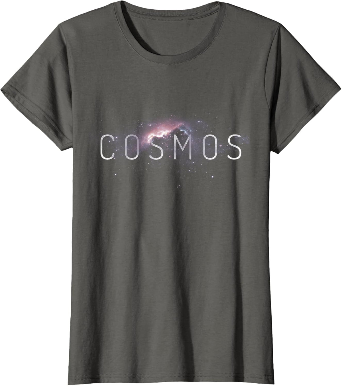 Cosmos Universe Cool Science Space Lover Christmas Gift T-Shirt - Asphalt Grey