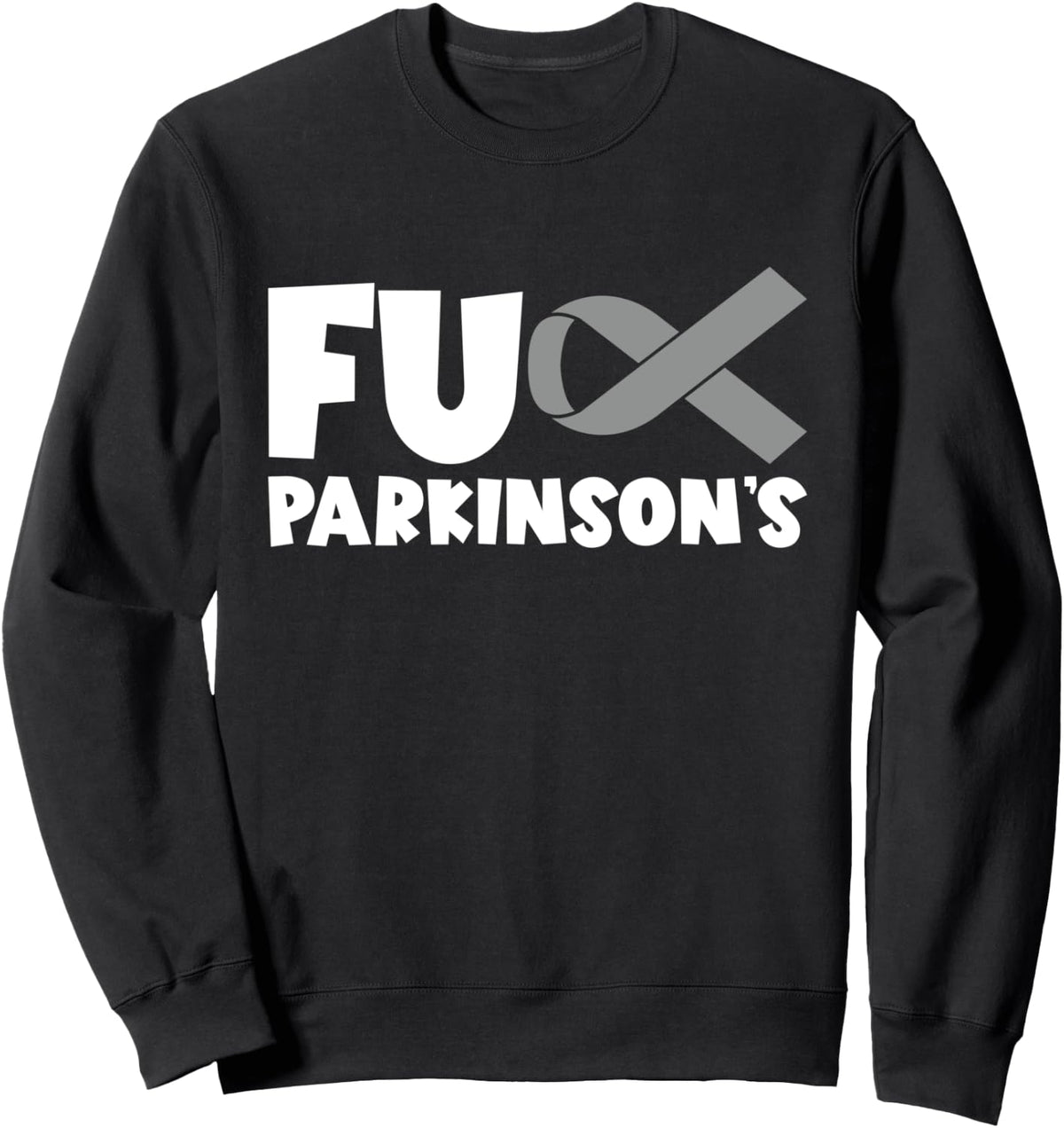 Parkinson's Disease Awareness Month Parkinsons Sweatshirt - Adult Unisex Black