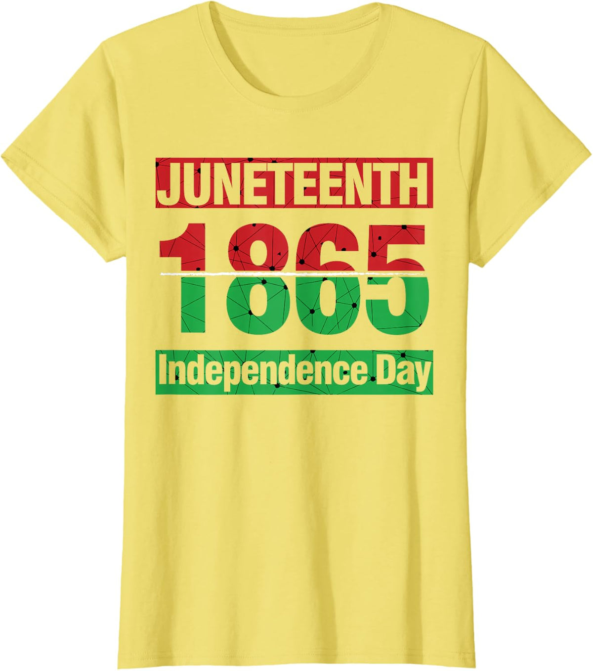 Juneteenth Independence Day - Juneteenth T-Shirt - Lemon Yellow
