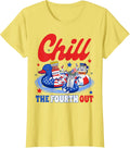 4th Of July Patriotic Nurse Nursing Chill The Fourth Out T-Shirt - Lemon Yellow