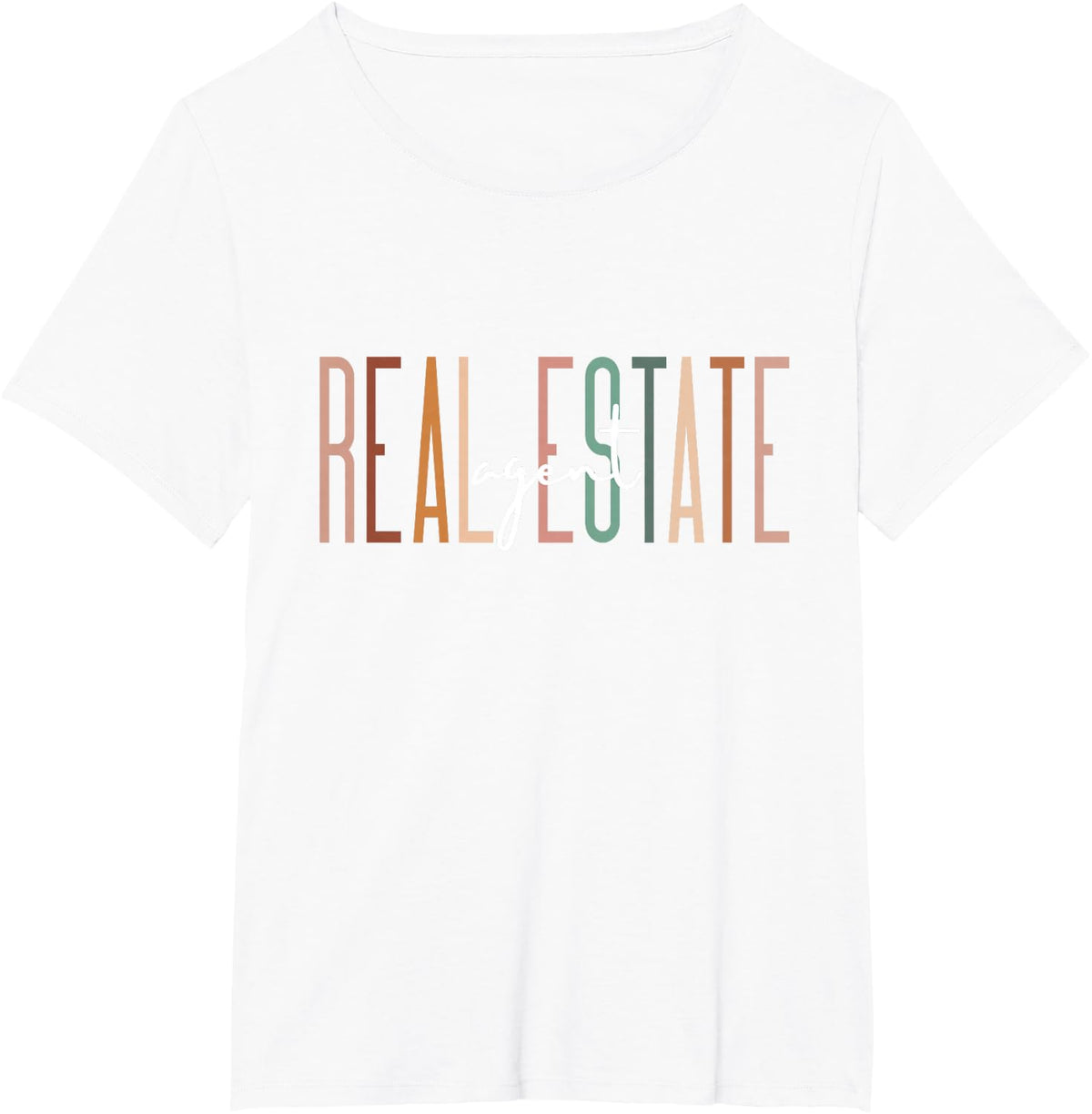 Real Estate Agent Investor Home Broker Tees T-Shirt for Realtors Men Women - White