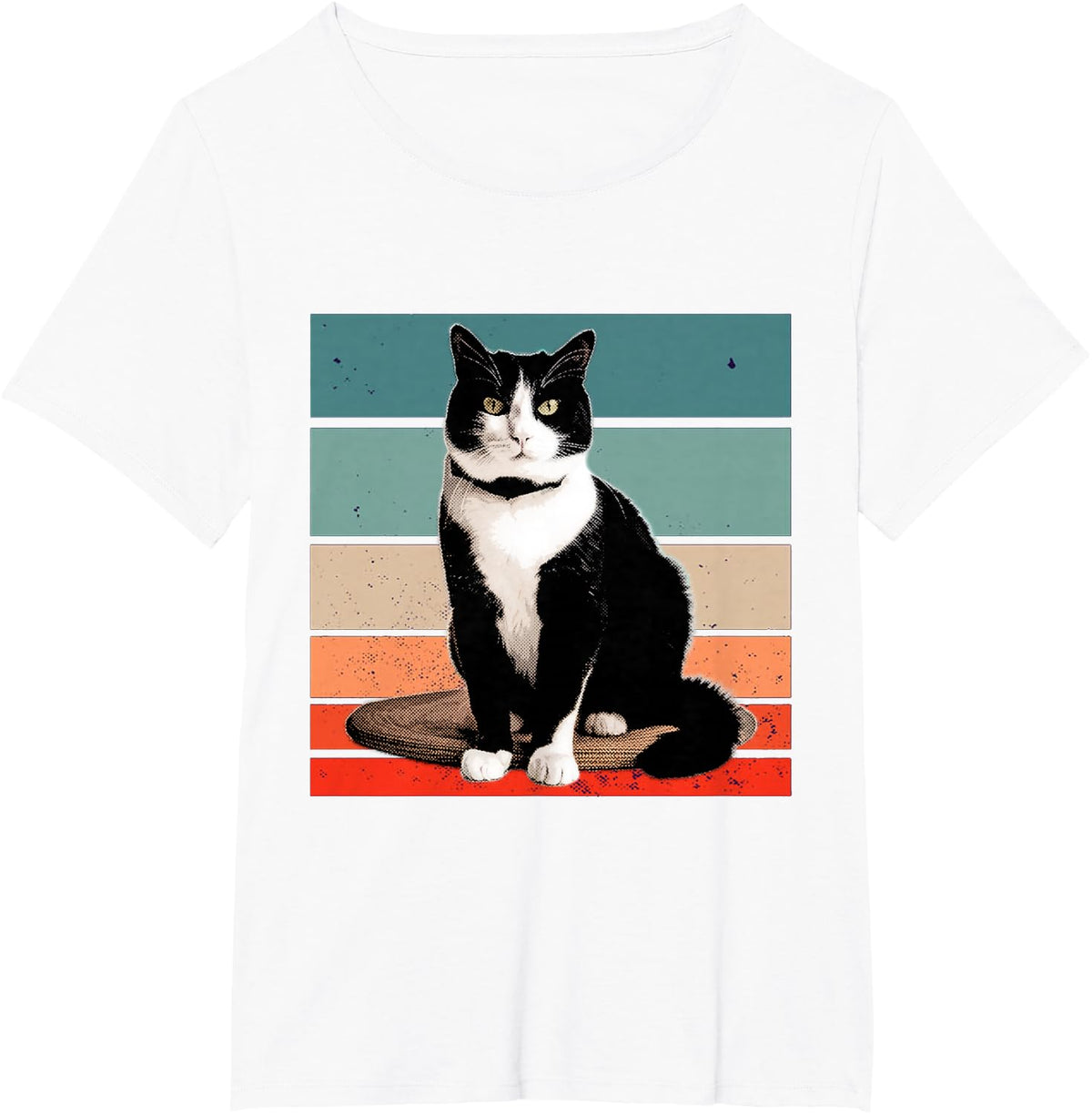 Tuxedo Cat Sophisticated Beauty Elegant T-Shirt - White