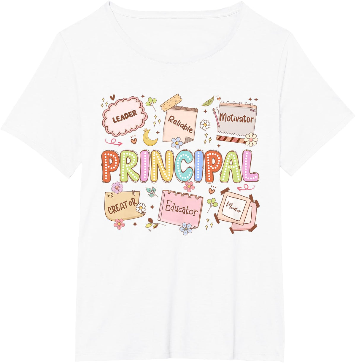 School Principal Appreciation National Principals Month T-Shirt - White