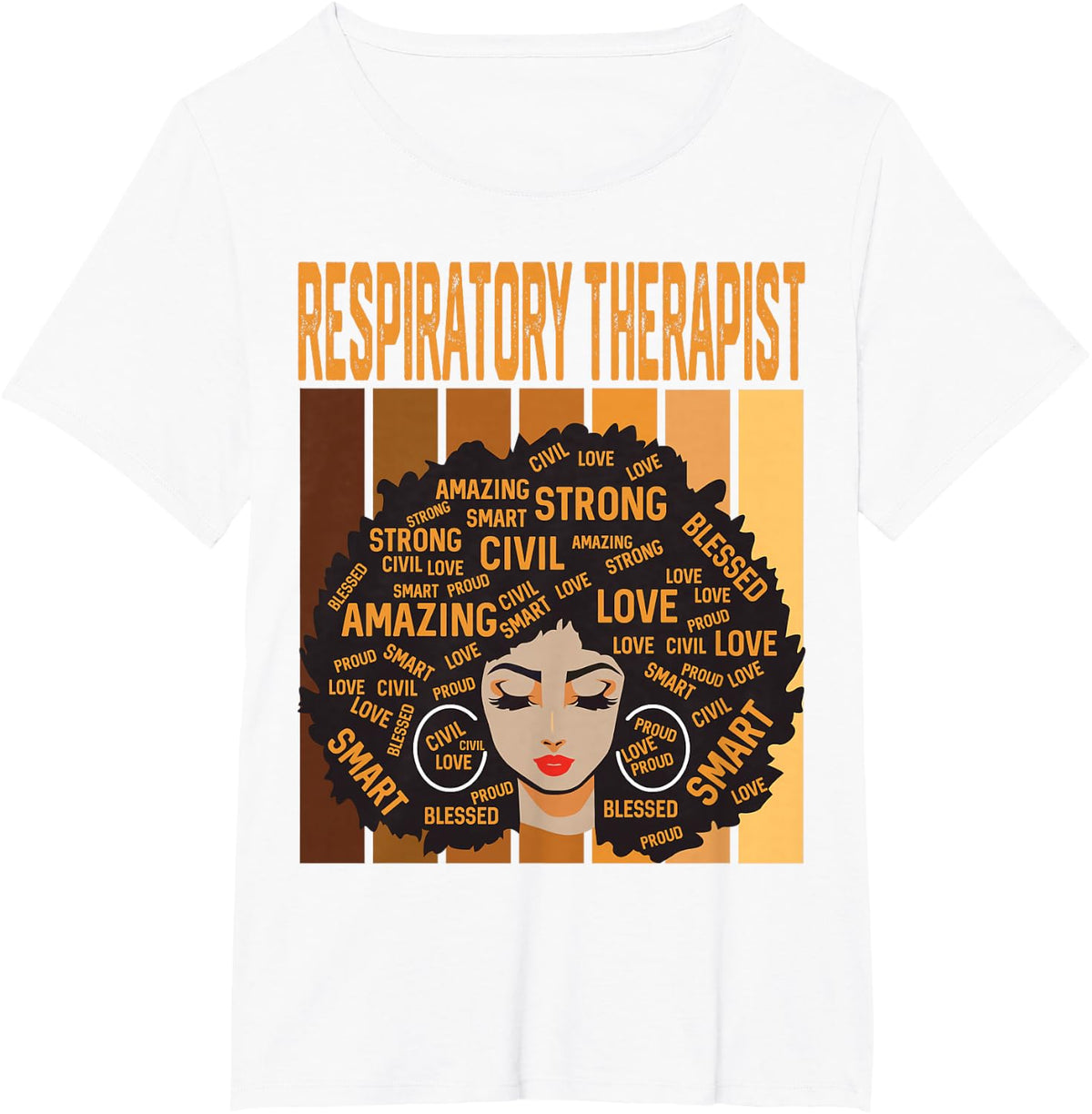 Respiratory Therapist Powerful Black History Month Pride T-Shirt - White