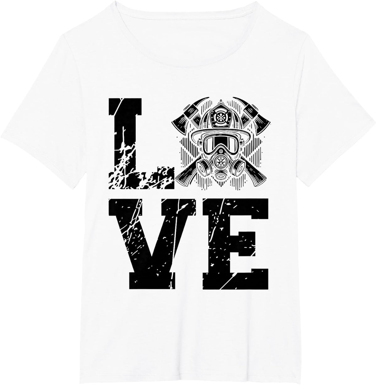 Firefighter Firefighter Funny Design Great Family Flag T-Shirt - White