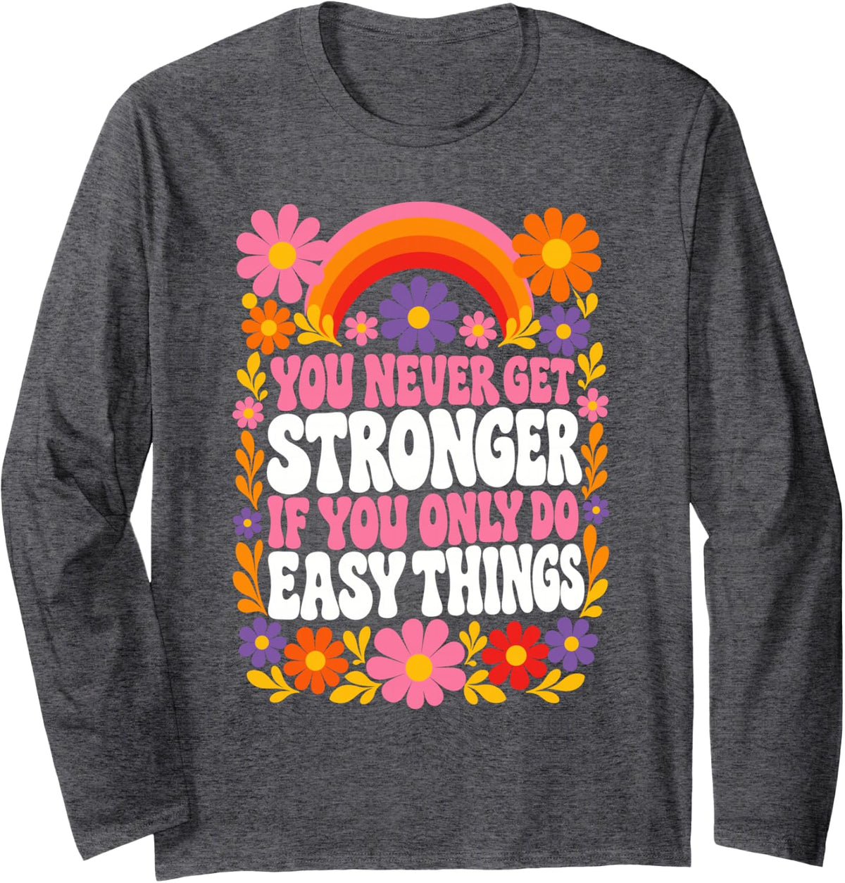 Sped Teacher Long Sleeve T-Shirt - Adult Unisex Dark Heather Grey