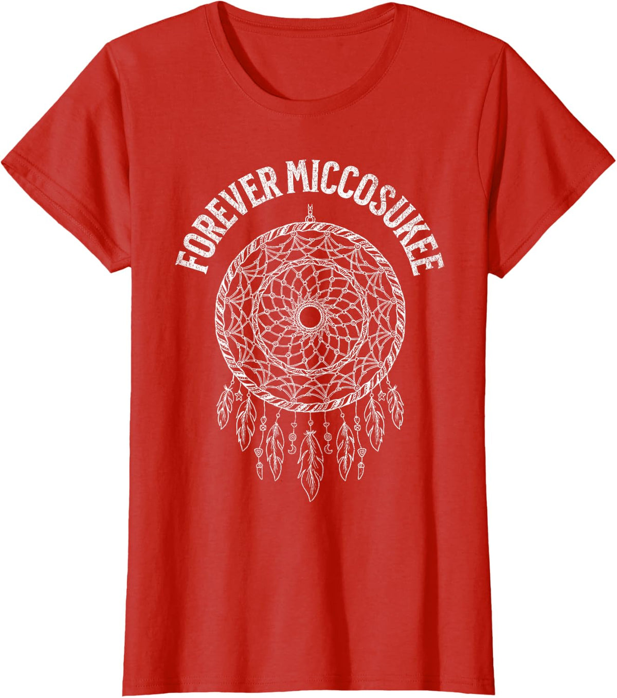 Forever Miccosukee Native American Heritage Month T-Shirt - Red