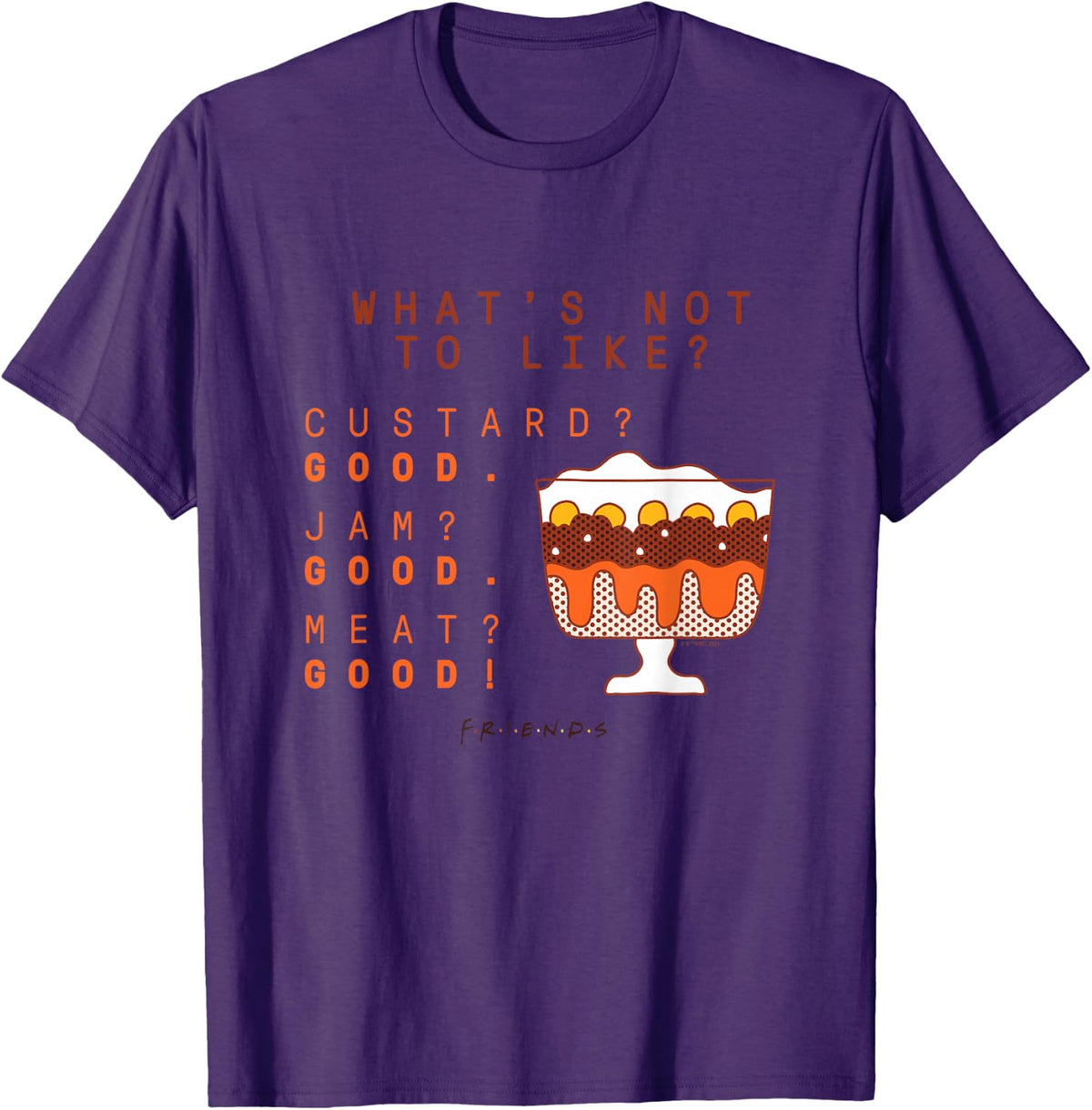 Friends - What's Not Too Like T-Shirt - Purple