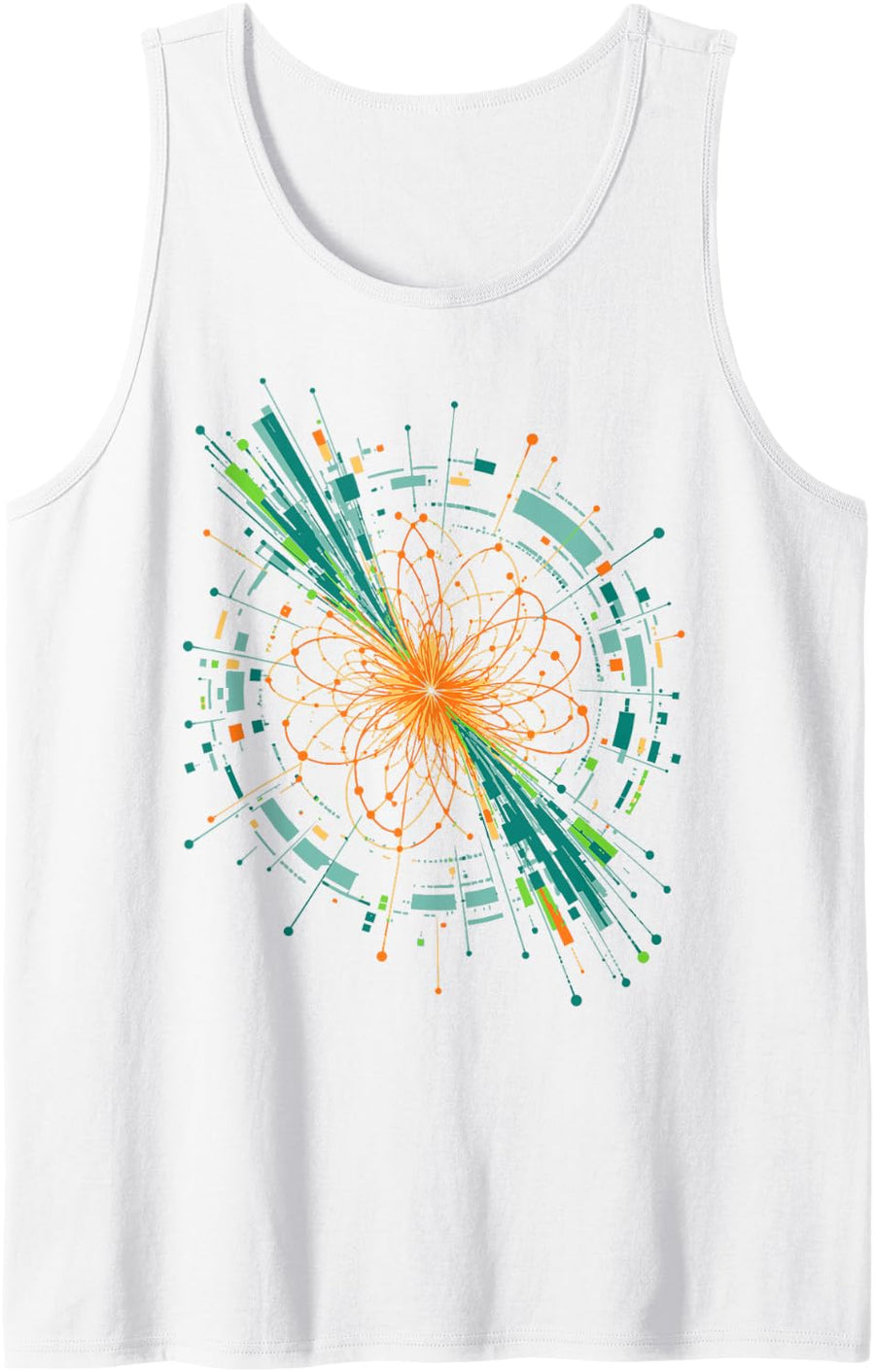 Higgs Boson Physics Quantum Mechanics Science Lover Teacher Sleeveless Tank Top - White