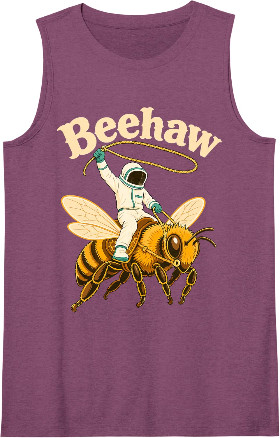 Funny Beekeeper Apiary Bee Beekeeping Sleeveless Tank Top - Purple