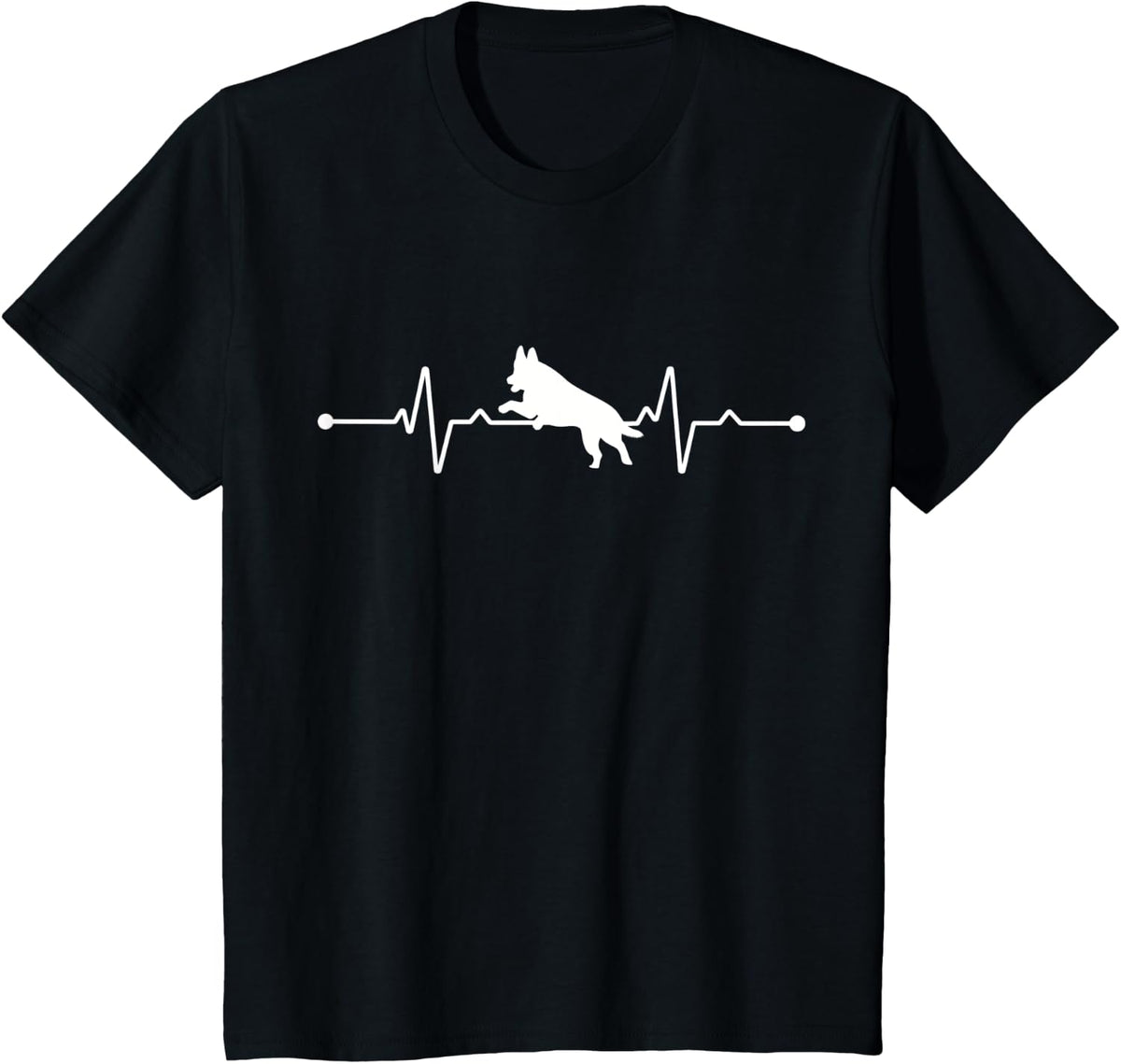 White Swiss Shepherd Dogs - White Swiss Sheperd dogs T-Shirt - Black