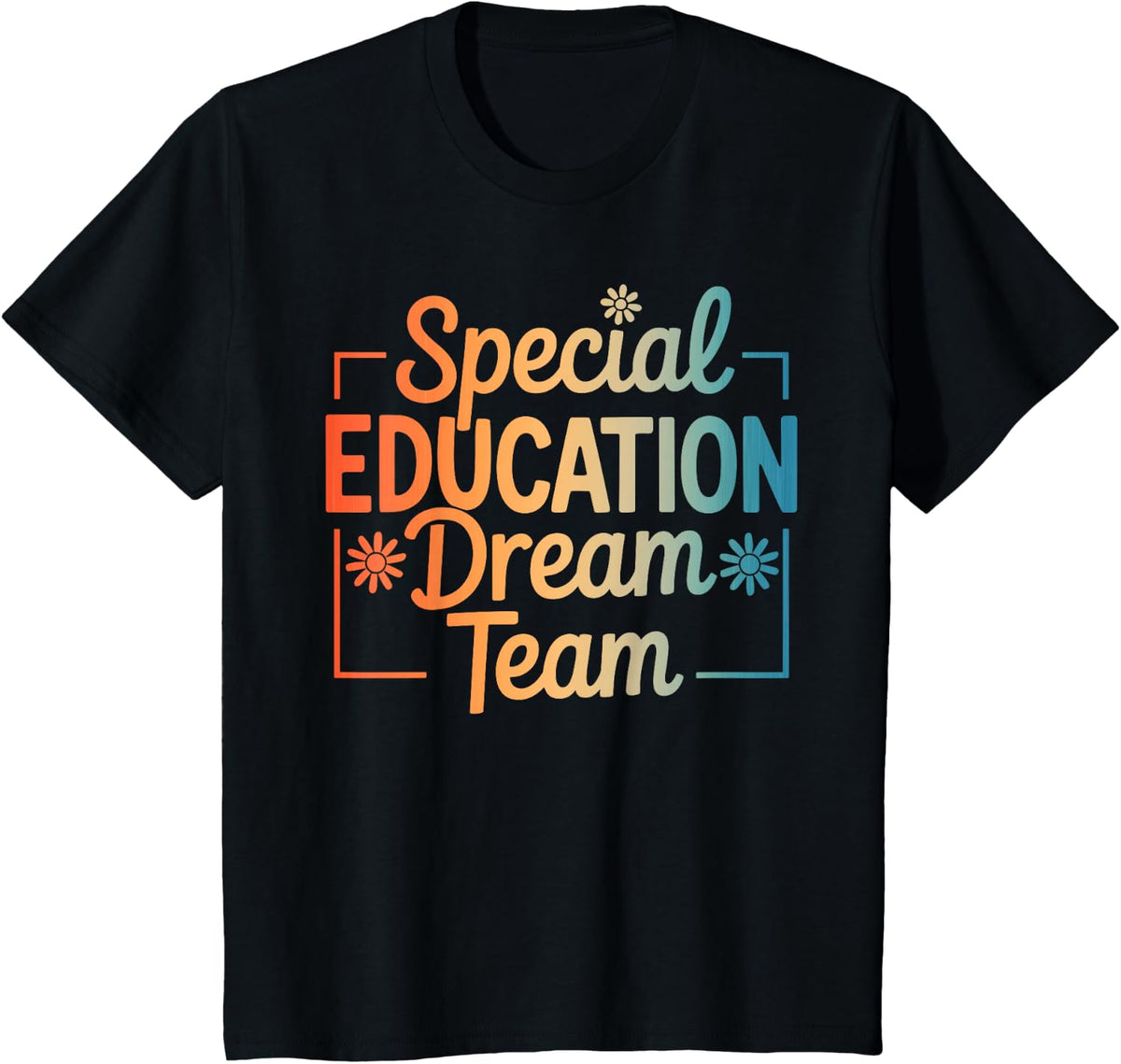 SPED Teacher Art for Men Women Special Education Teacher T-Shirt - Black