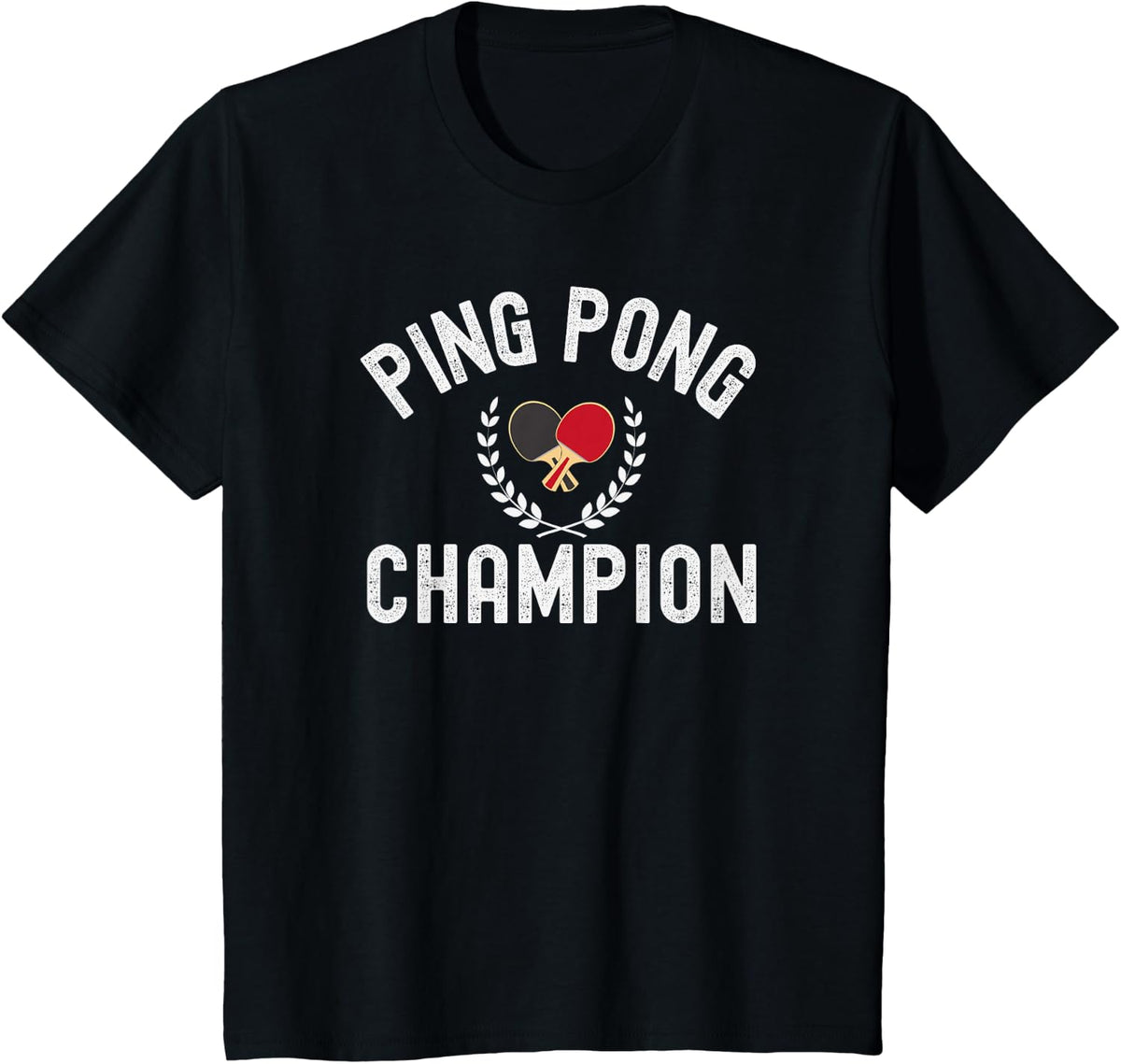 Ping pong champion ping pong player tournament winner T-Shirt - Black