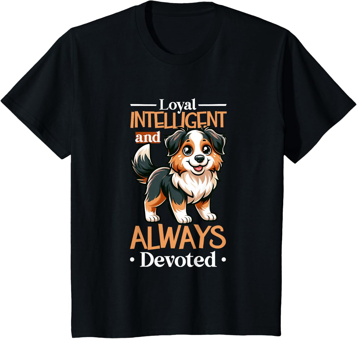 English Shepherd T-Shirt - Black