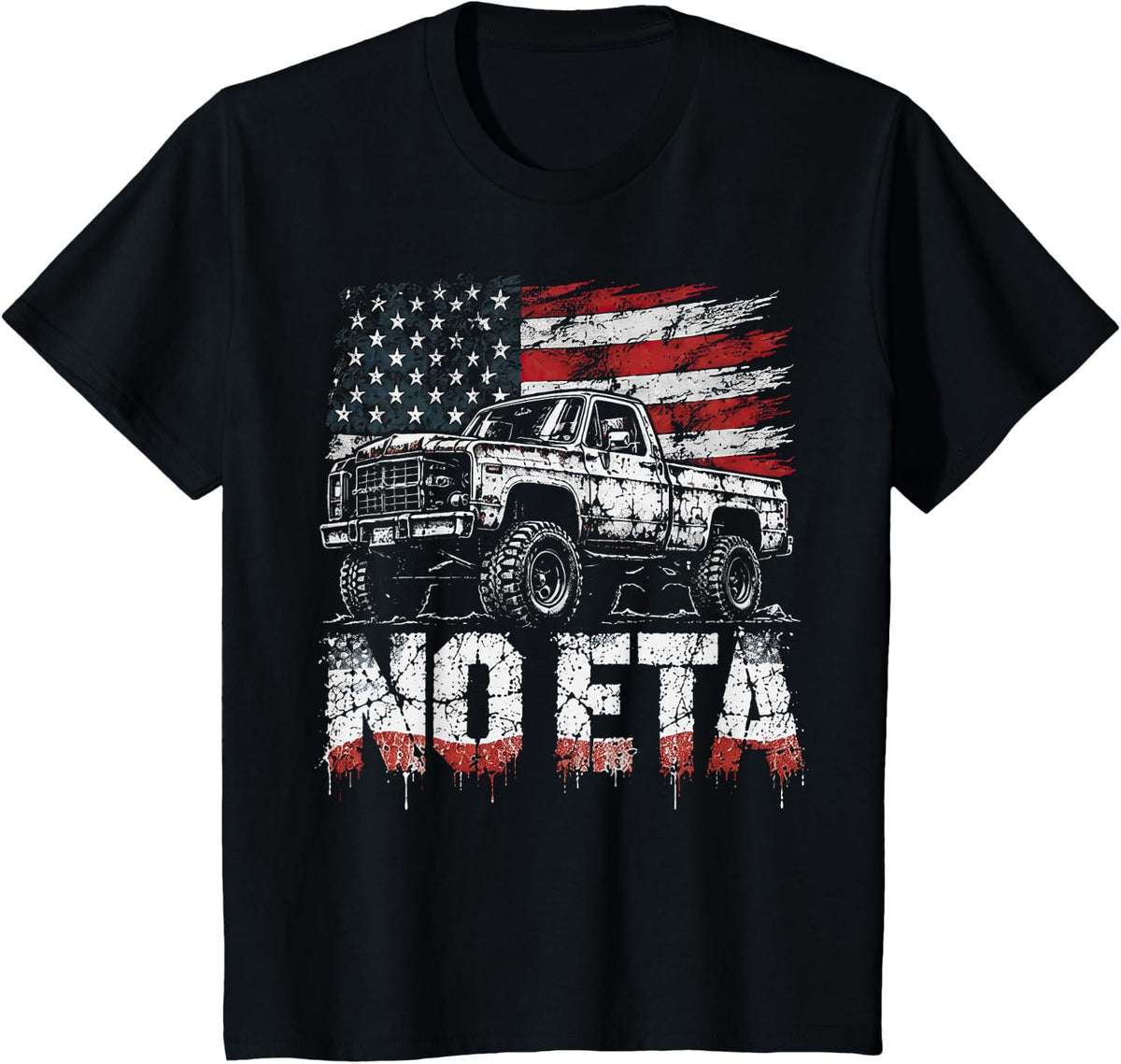 No ETA Truck Mechanics Humor for Auto Lovers T-Shirt - Black