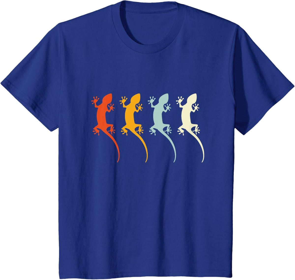 Animal Gecko T-Shirt - Royal Blue