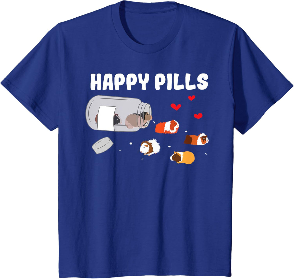 Kids Funny Guinea Pig Accessories Clothes Stuff Apparel Gift T-Shirt - Royal Blue