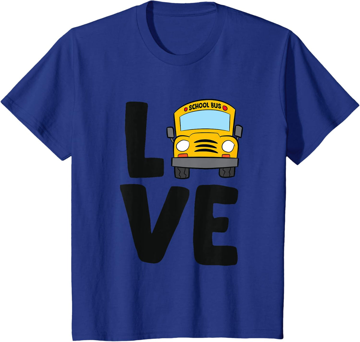School Bus Driver Schoolbus Busdriver T-Shirt - Royal Blue