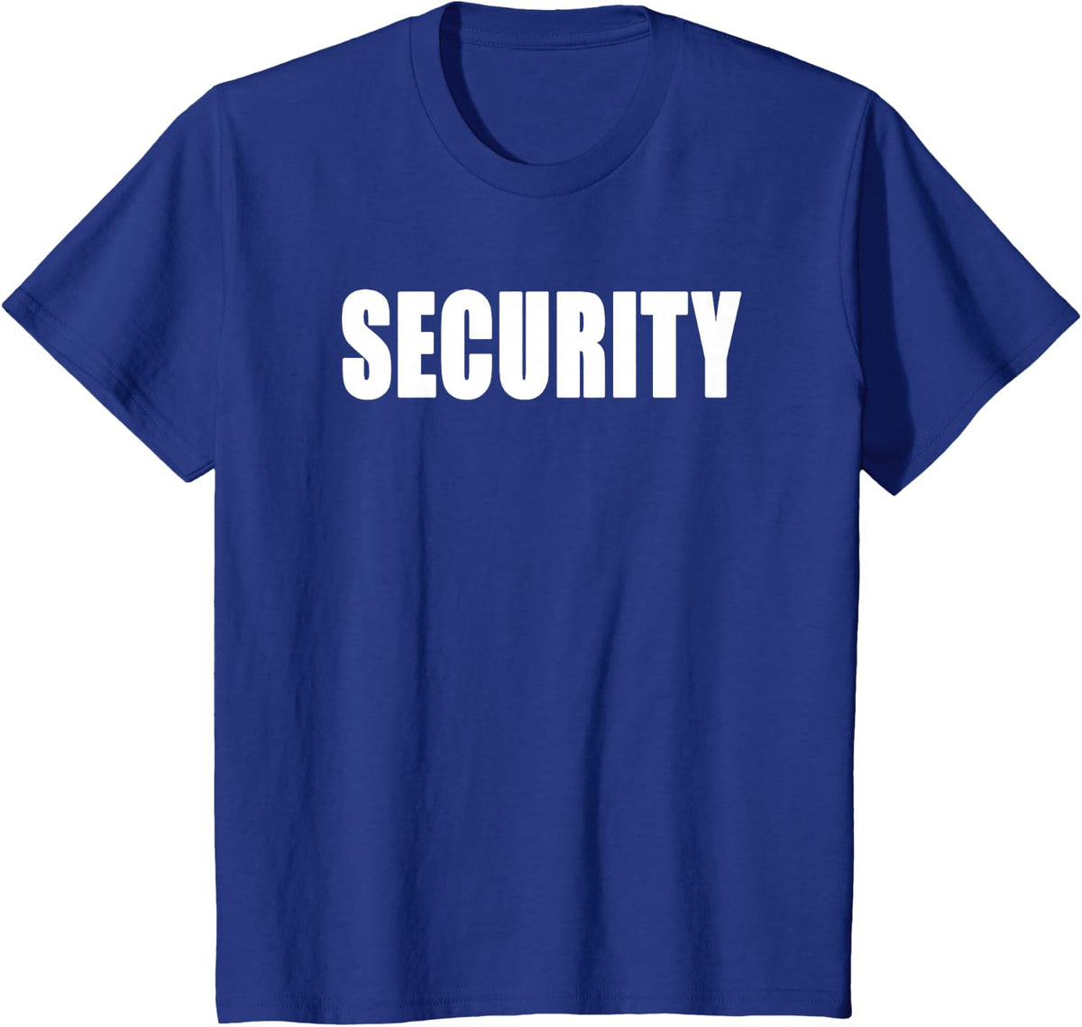 SECURITY T-Shirt - Royal Blue