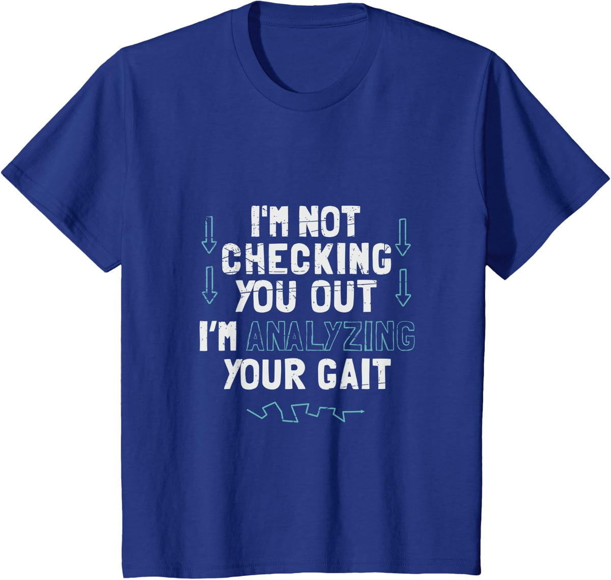 Funny Physical Therapist PTA Gift Idea Physical Therapy T-Shirt - Royal Blue