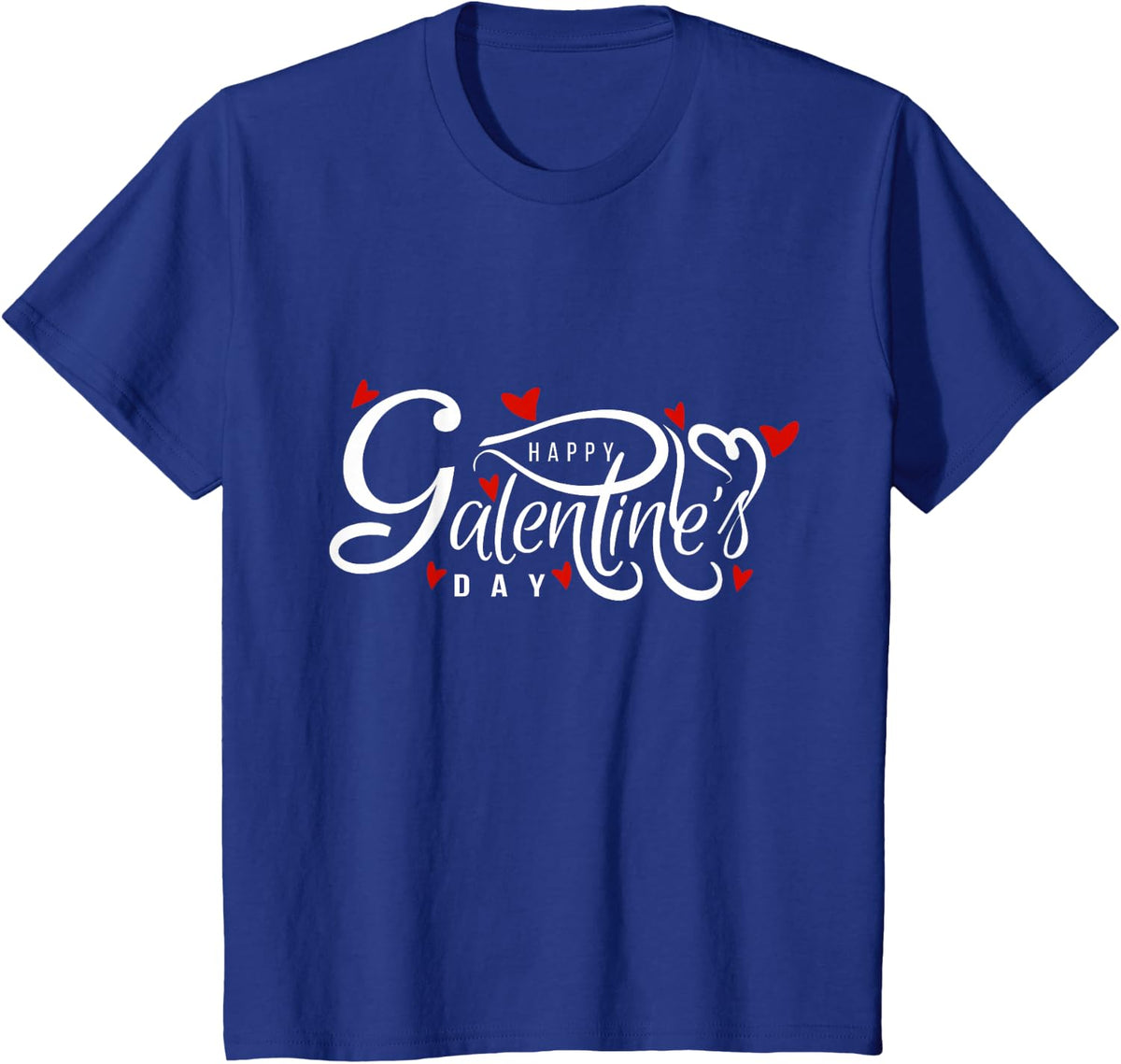 Galentine's Day Valentine's Day Female Friendship Galentines T-Shirt - Royal Blue