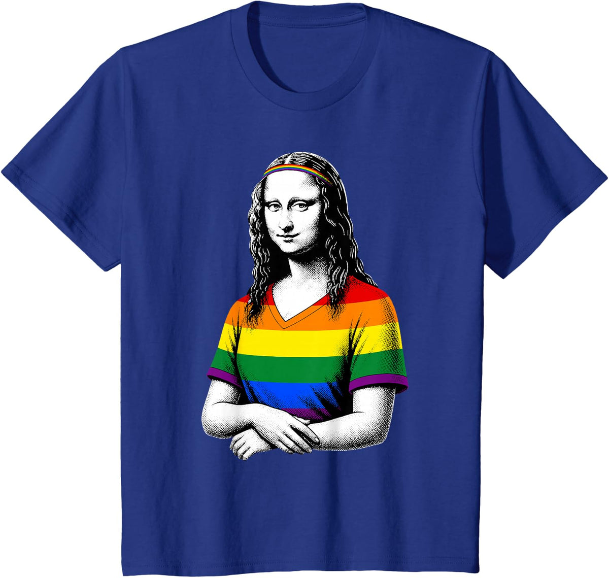 LGBT Flag Equality Pride Month T-Shirt - Royal Blue
