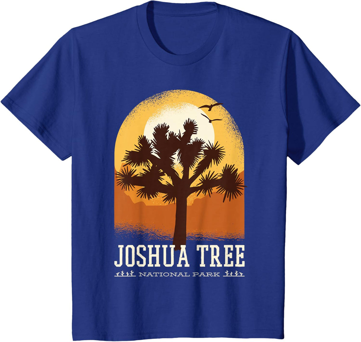 California Joshua Tree National Park 1994 T-Shirt - Royal Blue