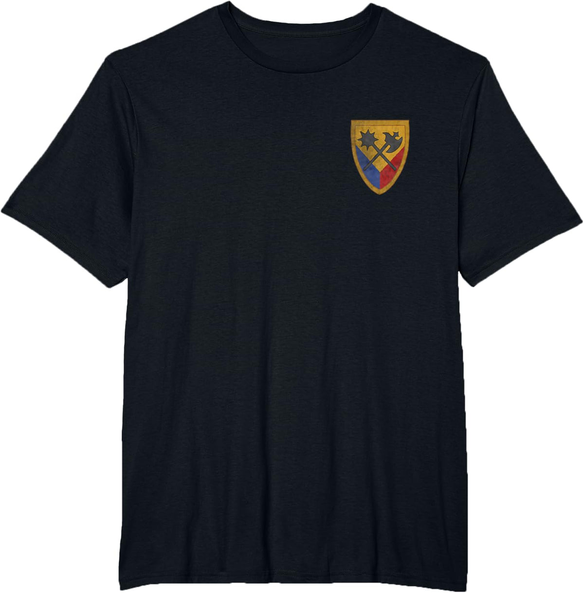 194th Armored Brigade Military Vintage Logo Veteran Xmas T-Shirt - Black