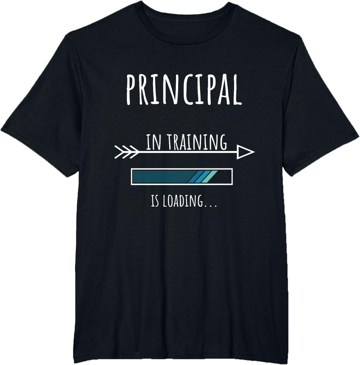 Work School Gift Training Principal T-Shirt - Black