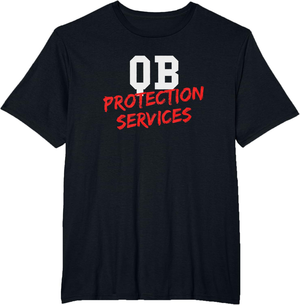 Offensive Lineman Shirts For Men Boys Funny O Line Football T-Shirt - Black