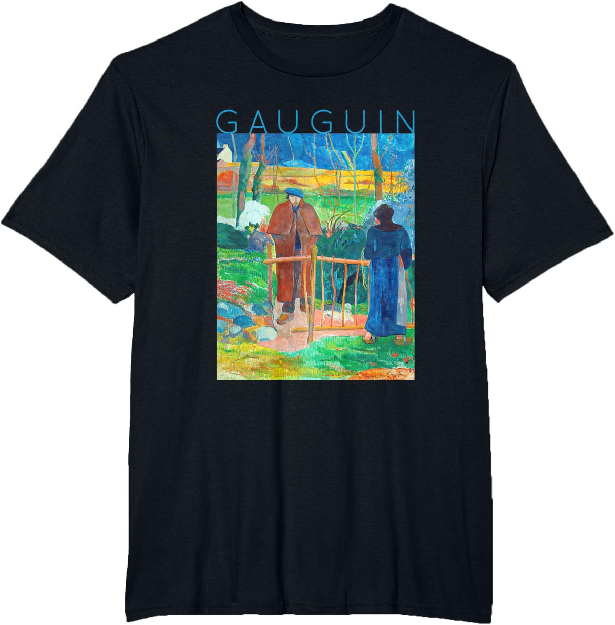 Bonjour Monsieur Gauguin T-Shirt - Black
