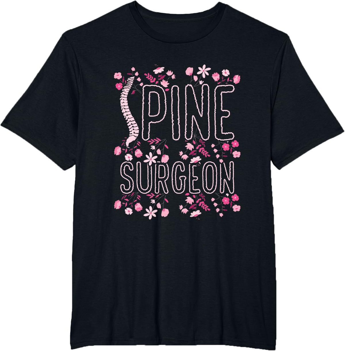 Spine Whisperer Spine Squad Spine Surgeon T-Shirt - Black