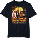 Doberman Pinschers Because People are Creepy Halloween Dog T-Shirt - Black