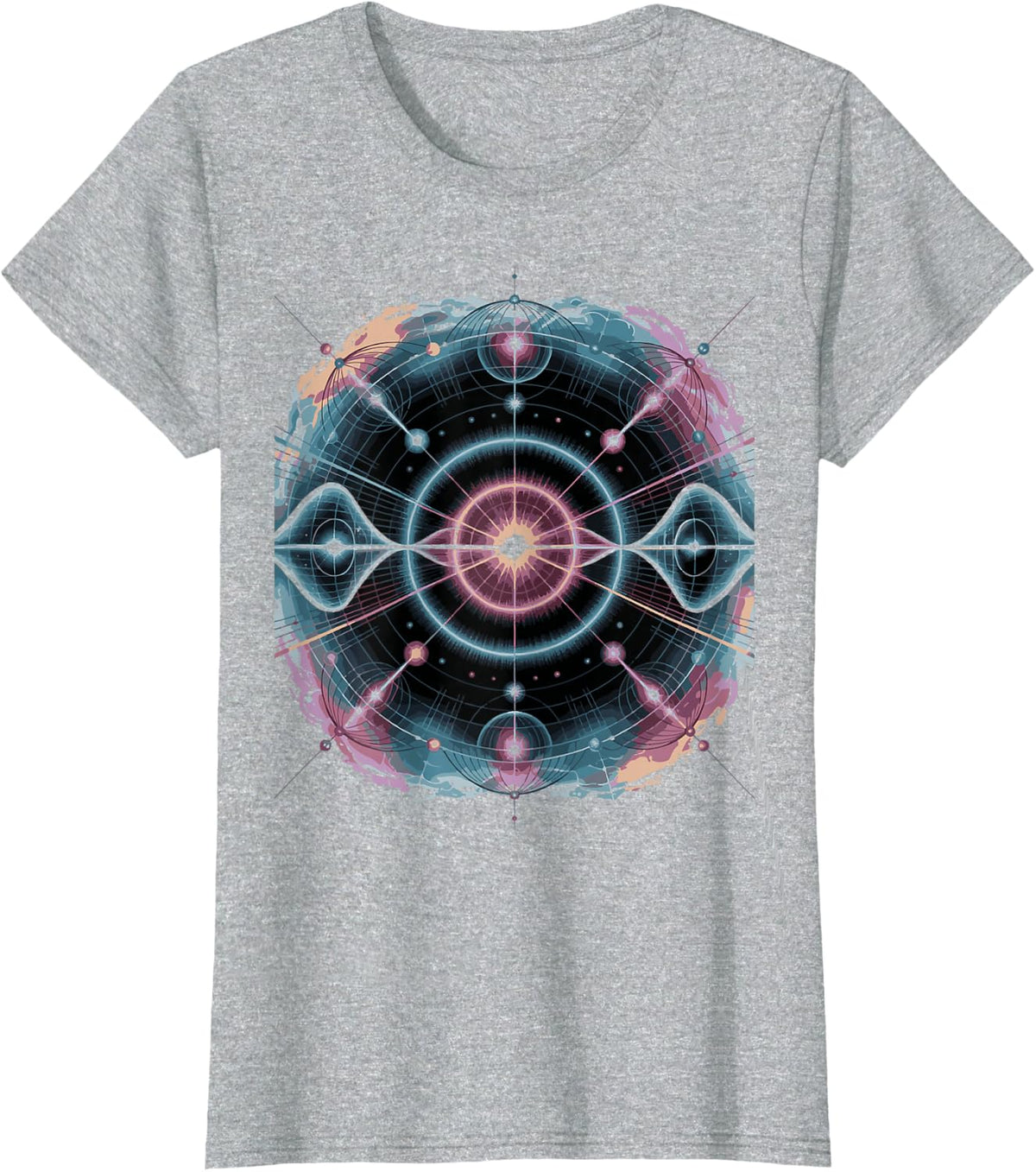 Higgs Boson Physics Quantum Mechanics Science Lover Teacher T-Shirt - Heather Grey