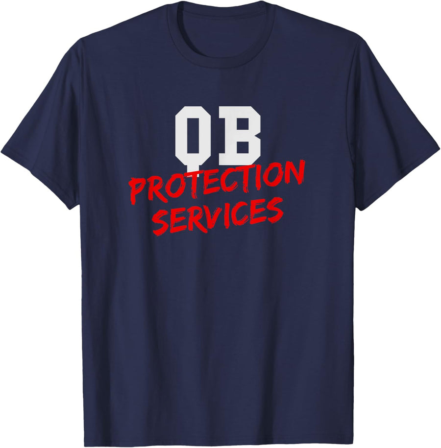 Offensive Lineman Shirts For Men Boys Funny O Line Football T-Shirt - Navy Blue