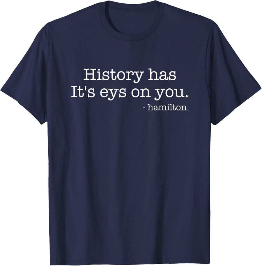 Funny History Lover & Succeed Appreciation History Teacher T-Shirt - Navy Blue
