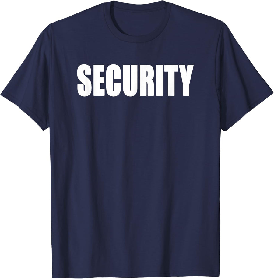 SECURITY T-Shirt - Navy Blue